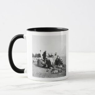 Kairo Ägypten, Kameljockeys Giza-Pyramiden (NR) 2 Tasse