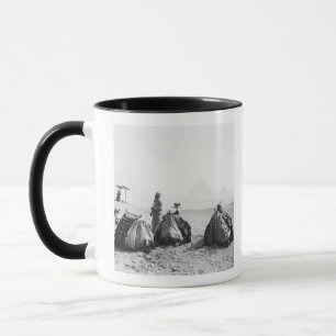 Kairo Ägypten, Kameljockeys Giza-Pyramiden (NR) Tasse