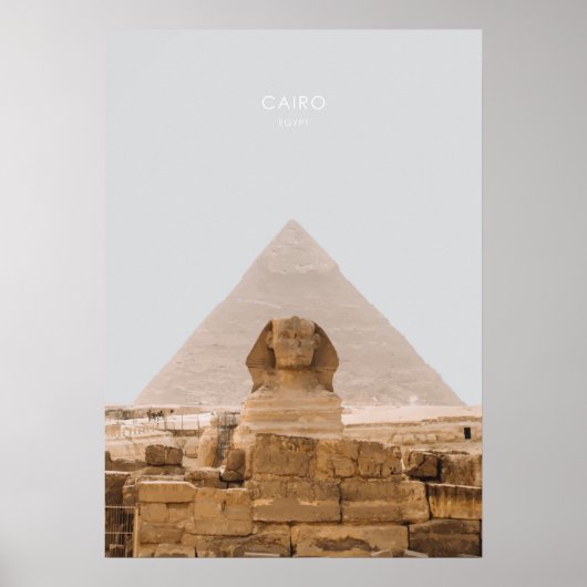 Kairo, Ägypten Poster (Vorne)