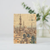 Kairo Ägypten Postkarte (Stehend Vorderseite)
