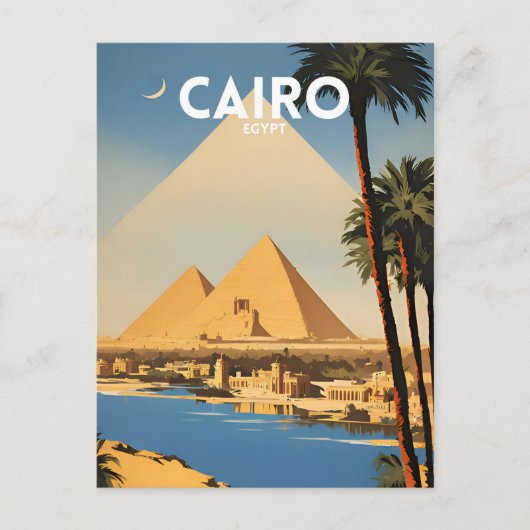 Kairo Ägypten Postkarte (Vorderseite)