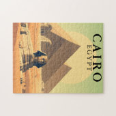 Kairo Ägypten Puzzle Vintage Reise (Horizontal)