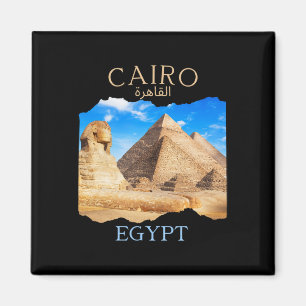Kairo Ägypten Pyramiden Kairo' Auf Arabisch Ägypti Magnet
