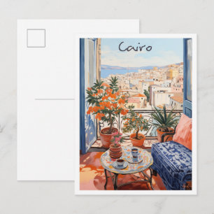Kairo Ägypten Reise Ästhetik Postkarte