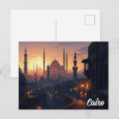 Kairo Ägypten Reise Postkarte (Vorne/Hinten)