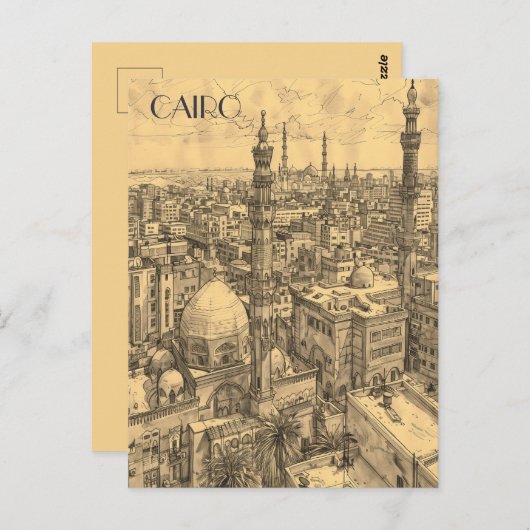 Kairo Ägypten Reisen Postkarte (Vorne/Hinten)
