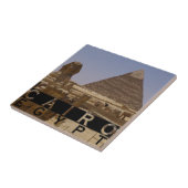 Kairo Ägypten Souvenir Fliese (Seite)