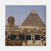 Kairo Ägypten Souvenir Magnet (Vorne)