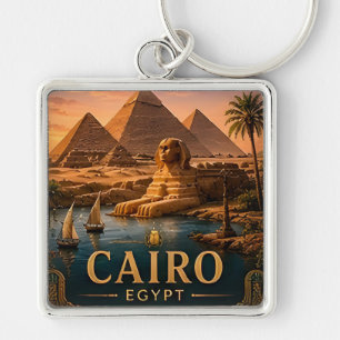 🧲 Kairo Ägypten Urlaub Andenken Für Reisende 🧲 Schlüsselanhänger