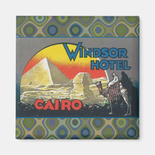 Kairo Ägypten Vintage Reisemagnet Magnet