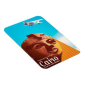 Kairo Ägypten Vintages Reiseplakat Magnet (Rechte Seite)