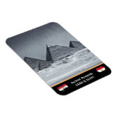 Kairo, ägyptische Pyramiden - Altes Ägypten /UNESC Magnet (Rechte Seite)