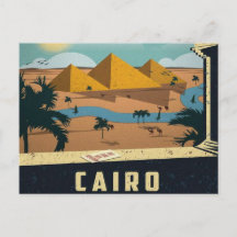 Kairo Altes Ägypten Pyramiden Reise Vintage retro