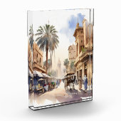 Kairo Aquarell Fotoblock (Links)