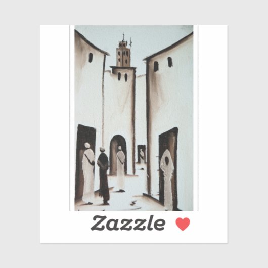 Kairo Aufkleber (Blatt)