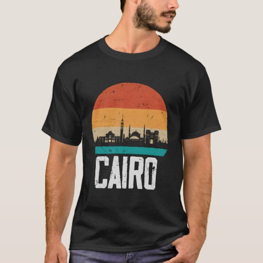 Kairo Egypt Skyline Kairo T-Shirt (Vorderseite)