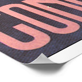 Kairo Egypt Vintage Travel Poster (Ecke)