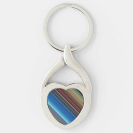 Kairo gestreift schlüsselanhänger