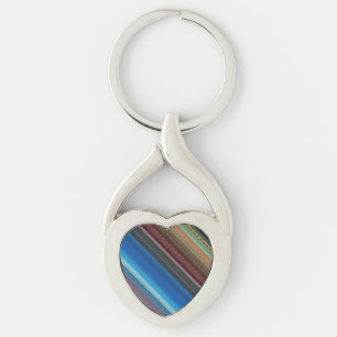 Kairo gestreift schlüsselanhänger