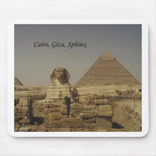 Kairo, Giseh, die Sphinx (St.K.) Mousepad (Vorne)