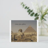 Kairo, Gizeh, die Sphinx (St.K.) Postkarte (Stehend Vorderseite)