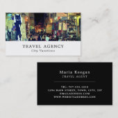 Kairo Markt, Ägypten, Travel Agent Business Card Visitenkarte (Vorne/Hinten)