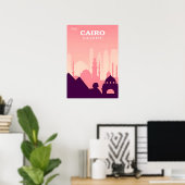 Kairo-Reiseposter Poster (Heimbüro)