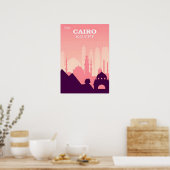Kairo-Reiseposter Poster (Küche)