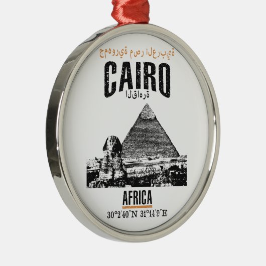 Kairo Silbernes Ornament (Rechts)