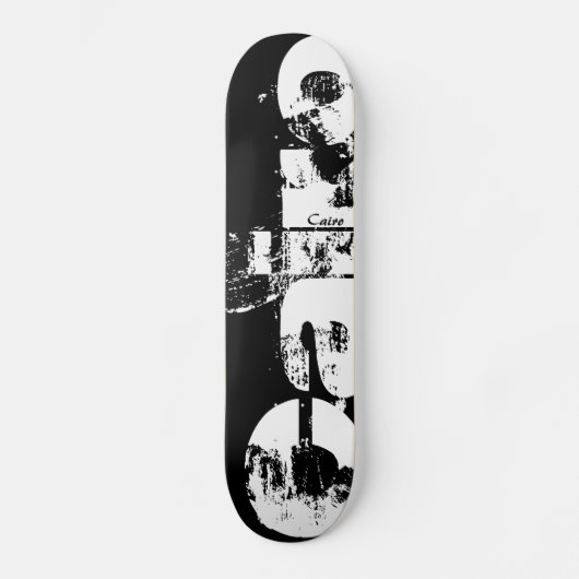 Kairo - Städtebau - Skateboard (Vorderseite)