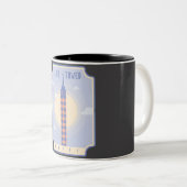 Kairo Tower � Ägypten Zweifarbige Tasse (VorderseiteRechts)