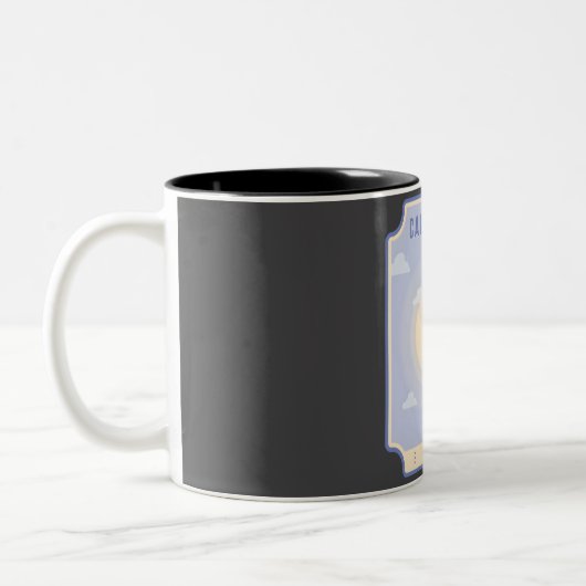 Kairo Tower � Ägypten Zweifarbige Tasse (Links)