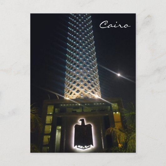 Kairo-Turmvogel Postkarte (Vorderseite)