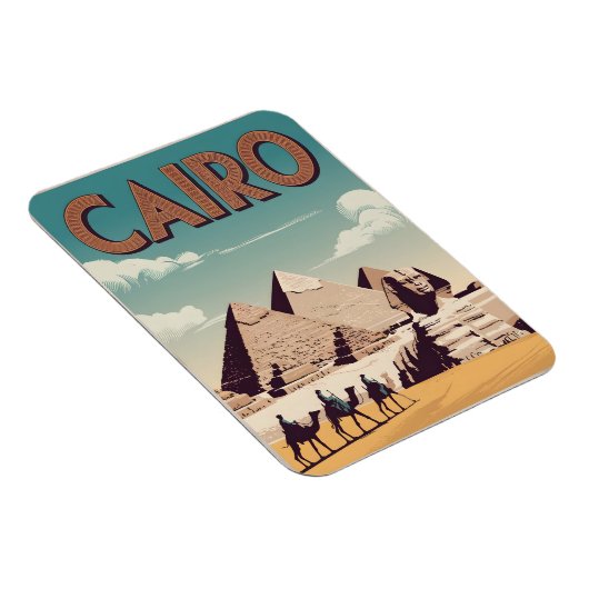 Kairo Vintag Magnet (Rechte Seite)