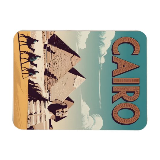 Kairo Vintag Magnet (Horizontal)