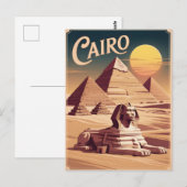 Kairo Vintage Postkarte (Vorne/Hinten)
