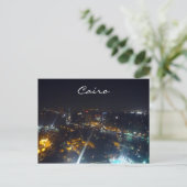 Kairoer Nacht Postkarte (Stehend Vorderseite)