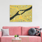 Kairoer Revolution - Leinwand (Insitu (Wohnzimmer))