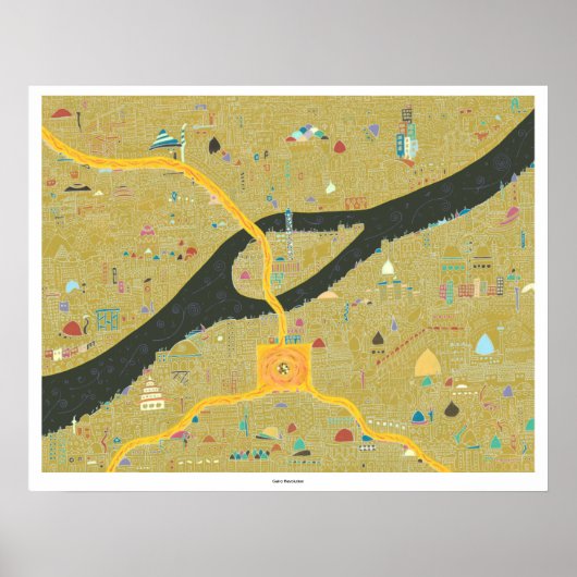 Kairoer Revolution - Print Poster (Vorne)