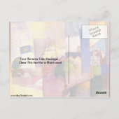 Kairouan (III) von August Macke Postkarte (Rückseite)