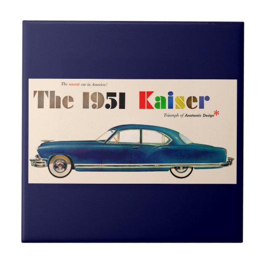 Kaiser 1951 fliese (Vorderseite)