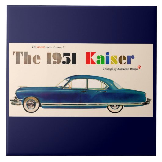 Kaiser 1951 fliese (Vorderseite)