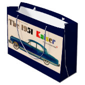 Kaiser 1951 große geschenktüte (Rückseite Schrägansicht)