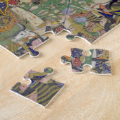 Kaiser Akbar (r.1556-1605) am Kampf von Samal Puzzle (Seite)