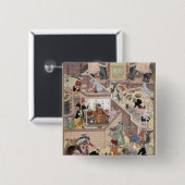 Kaiser Akbar (r.1556-1605) das buildin Button (Vorne & Hinten)