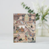 Kaiser Akbar (r.1556-1605), Prüfung des Gebäudes Postkarte (Stehend Vorderseite)