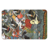 Kaiser Akbar River Ganges von der Mogulschule Magnet (Horizontal)