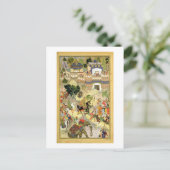 Kaiser Akbar triumphiert aus Postkarte (Stehend Vorderseite)