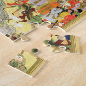 Kaiser Akbars triumphierender Eintritt in Surat, Puzzle (Seite)