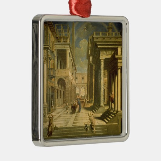 Kaiser Augustus und der Sibyl, 1535 Ornament Aus Metall (Rechts)